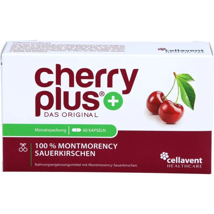 CHERRY PLUS Das Original Montmorency Sauerk.-Kaps. 60 Stück