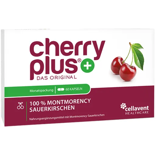 CHERRY PLUS Das Original Montmorency Sauerk.-Kaps. 60 St