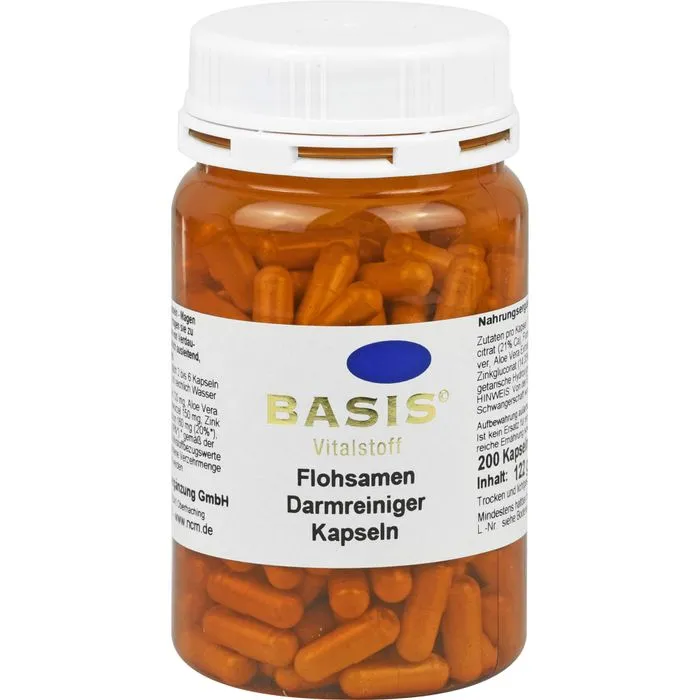 FLOHSAMEN KAPSELN 200 Stück