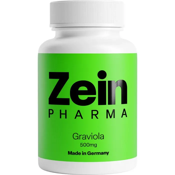 GRAVIOLA KAPSELN 500 mg/Kap.reines Blattpulv.Peru 90 Stück