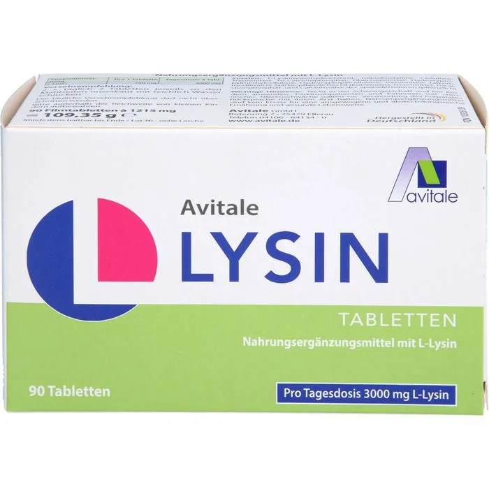 L-LYSIN 750 mg Tabletten 90 Stück