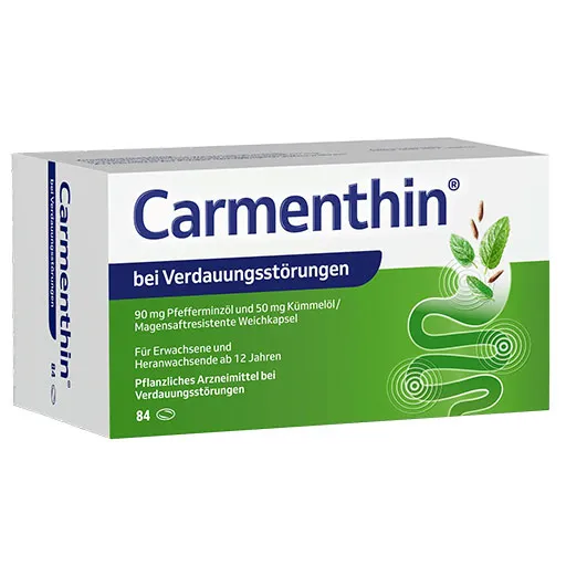 CARMENTHIN bei Verdauungsstörungen msr.Weichkaps. 84 St