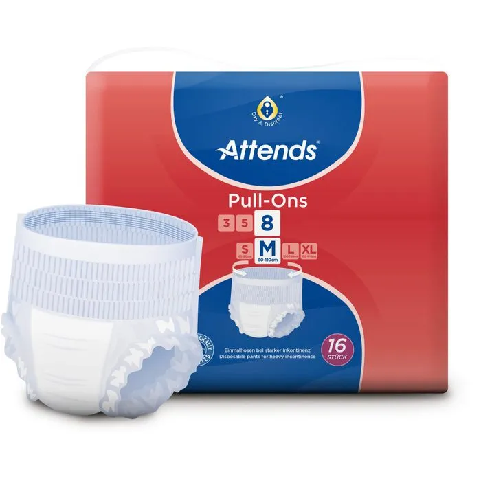 ATTENDS Pull-Ons 8 M 16 St