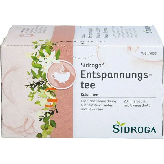 SIDROGA Wellness Entspannungstee Filterbeutel 20 Stück
