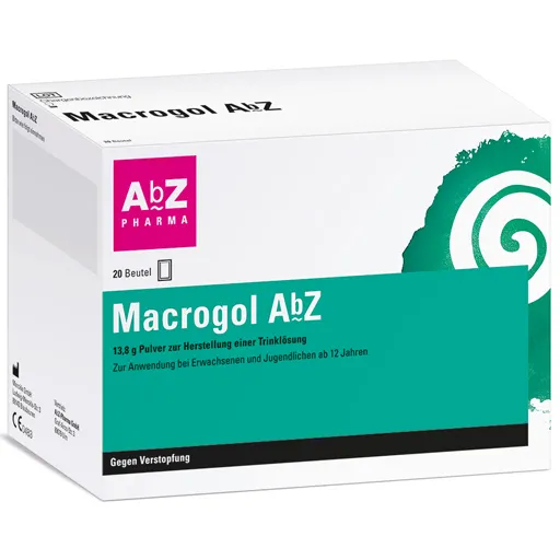 MACROGOL AbZ Plv.z.Her.e.Lsg.z.Einnehmen 20 St
