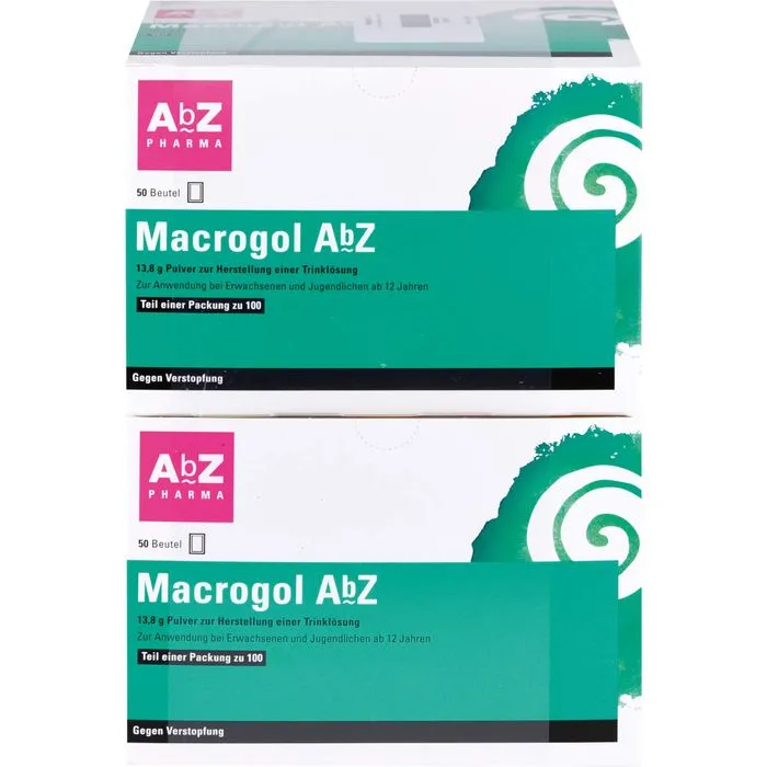 MACROGOL AbZ Plv.z.Her.e.Lsg.z.Einnehmen 100 Stück