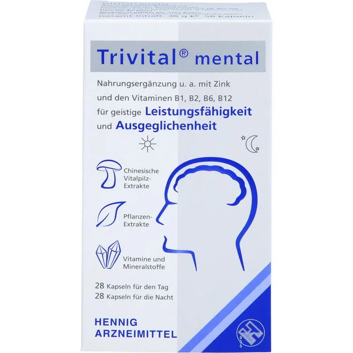 TRIVITAL mental Kapseln 56 Stück