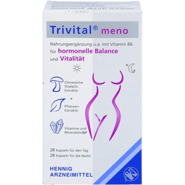 TRIVITAL meno Kapseln 56 Stück