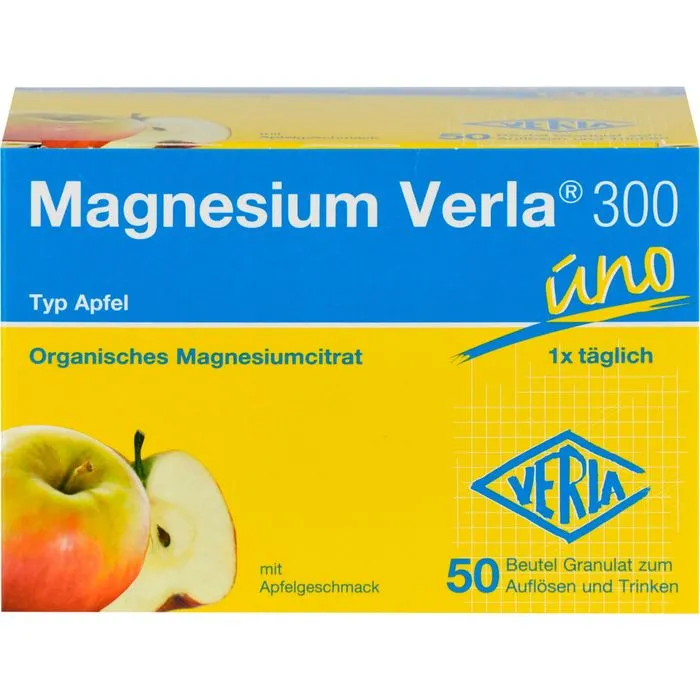MAGNESIUM VERLA 300 Apfel Granulat 50 Stück