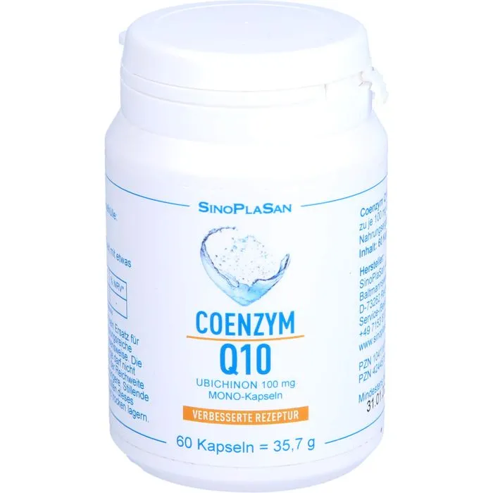 COENZYM Q10 UBICHINON Mono-Kapseln 100 mg 60 Stück