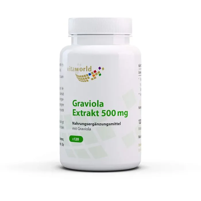 GRAVIOLA EXTRAKT 500 mg Kapseln 120 Stück