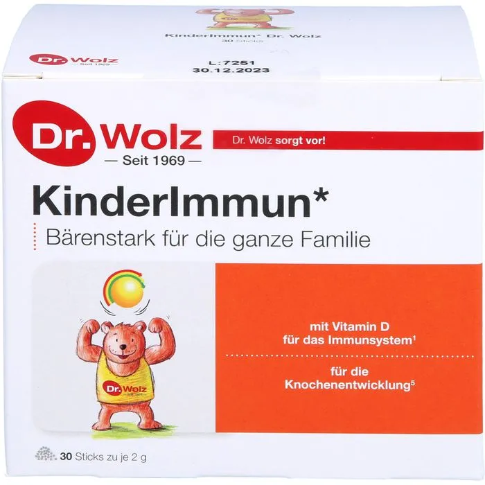 KINDERIMMUN Dr.Wolz Pulver 30 Stück