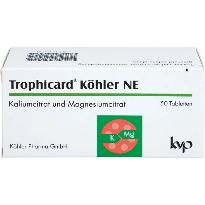 TROPHICARD Köhler NE Tabletten 50 Stück