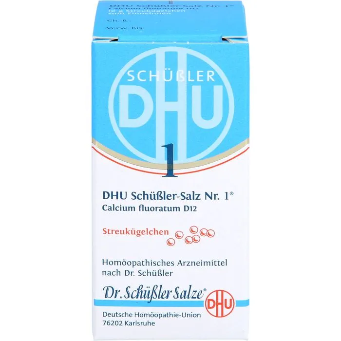 BIOCHEMIE DHU 1 Calcium fluoratum D 12 Globuli 10 g