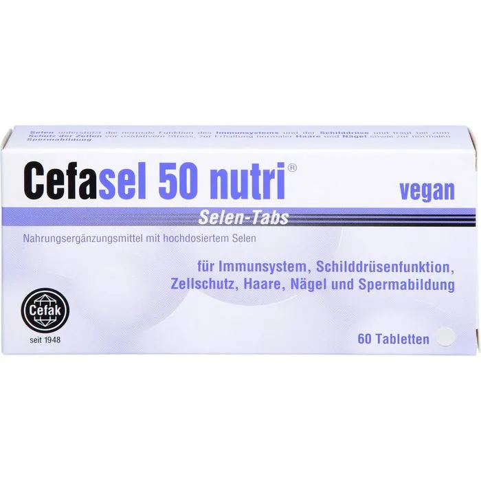 CEFASEL 50 nutri Selen-Tabs 60 Stück