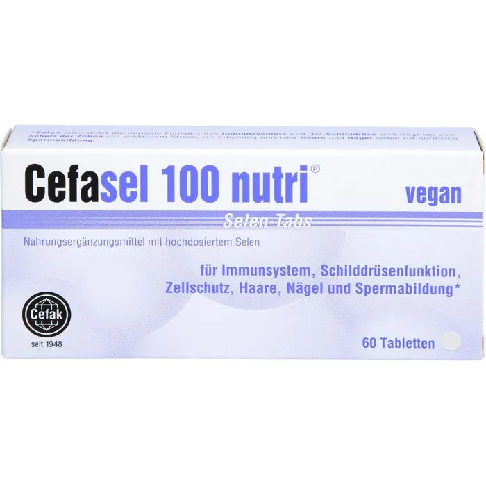 CEFASEL 100 nutri Selen-Tabs 60 Stück