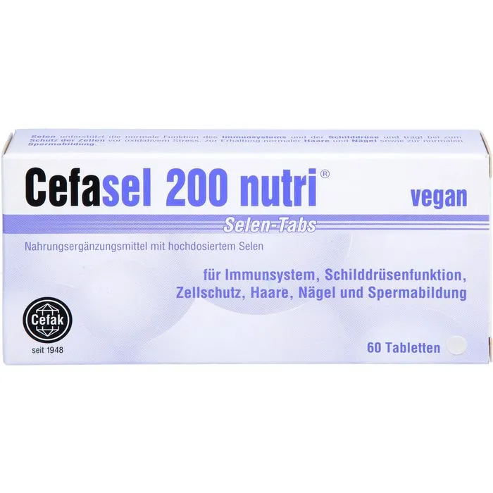 CEFASEL 200 nutri Selen-Tabs 60 Stück