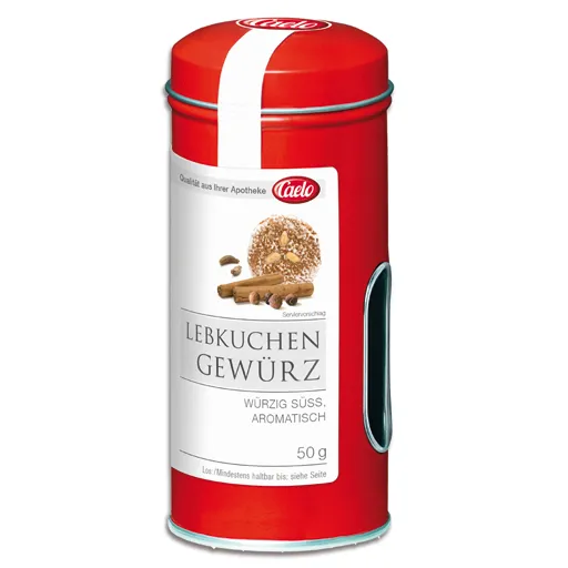 LEBKUCHENGEWÜRZ Caelo HV-Packung Blechdose 50 g