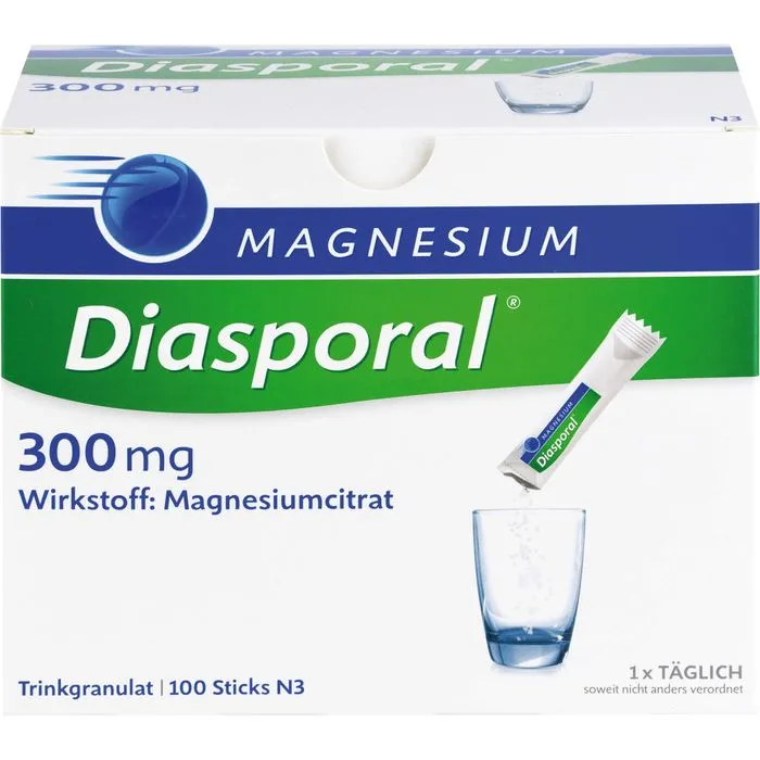 MAGNESIUM DIASPORAL 300 mg Granulat 100 Stück