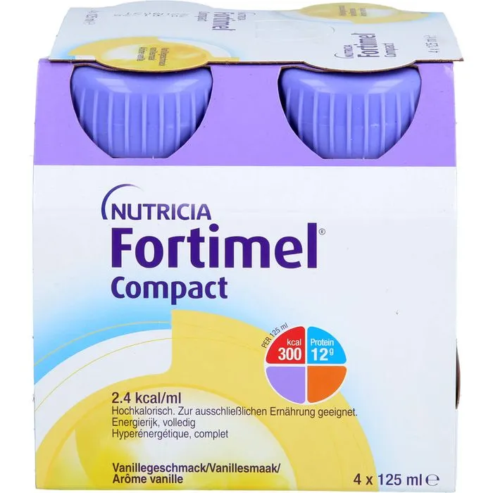 FORTIMEL Compact 2.4 kcal Vanillegeschmack 4 Stück