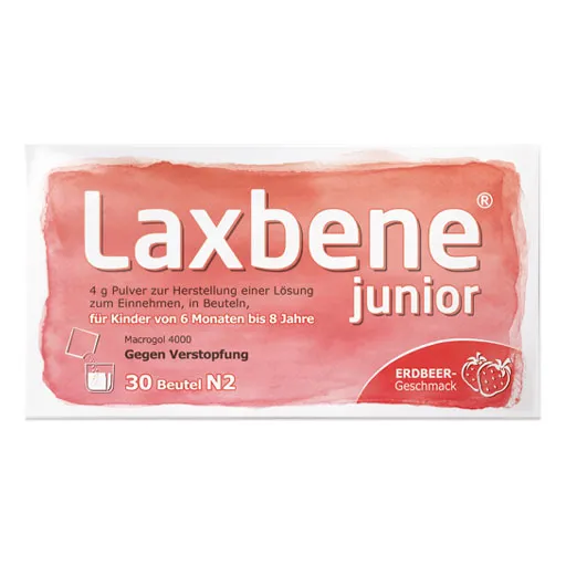 LAXBENE junior 4 g Plv.z.H.e.Lsg.z.Einn.Kdr.6M-8J 30X4 g