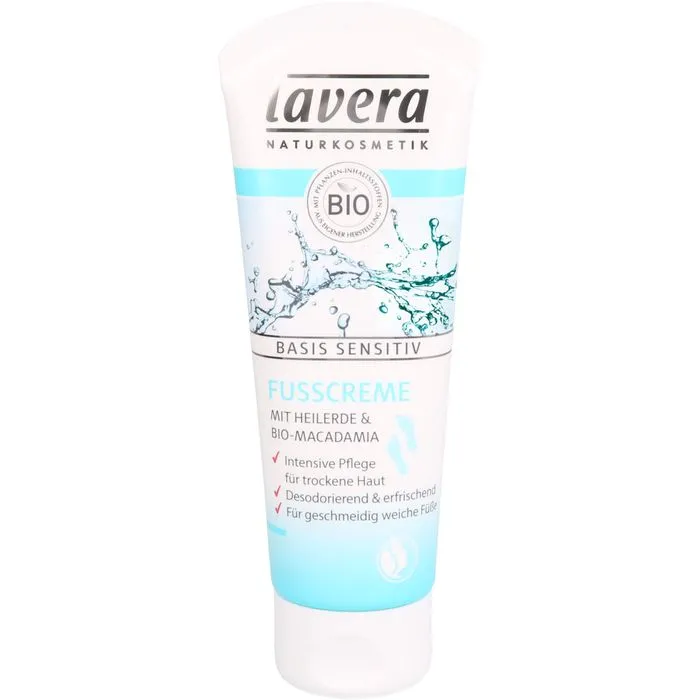 LAVERA basis sensitiv Fußcreme dt 75 ml