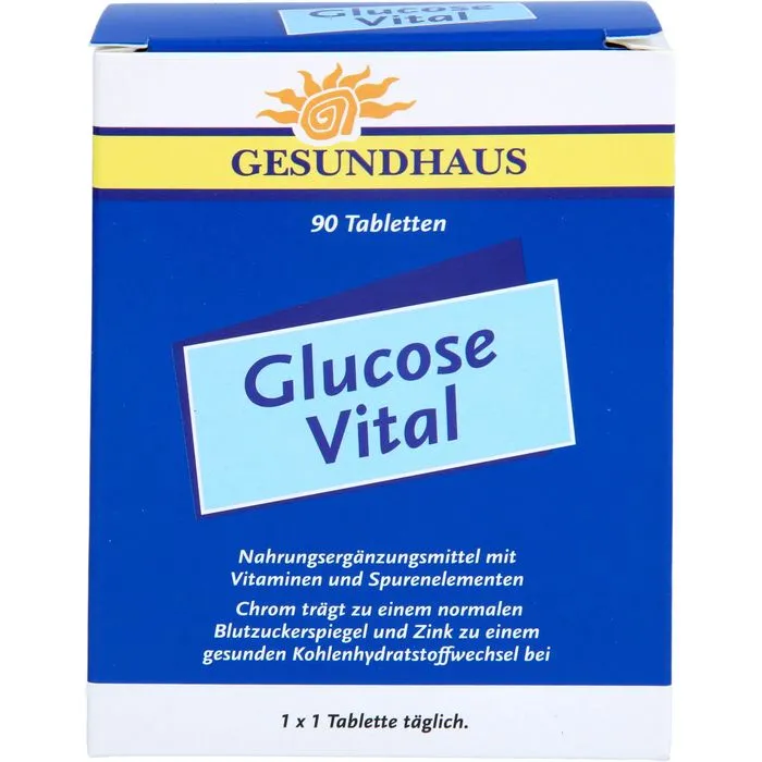 GESUNDHAUS Glucose Vital Tabletten 90 Stück