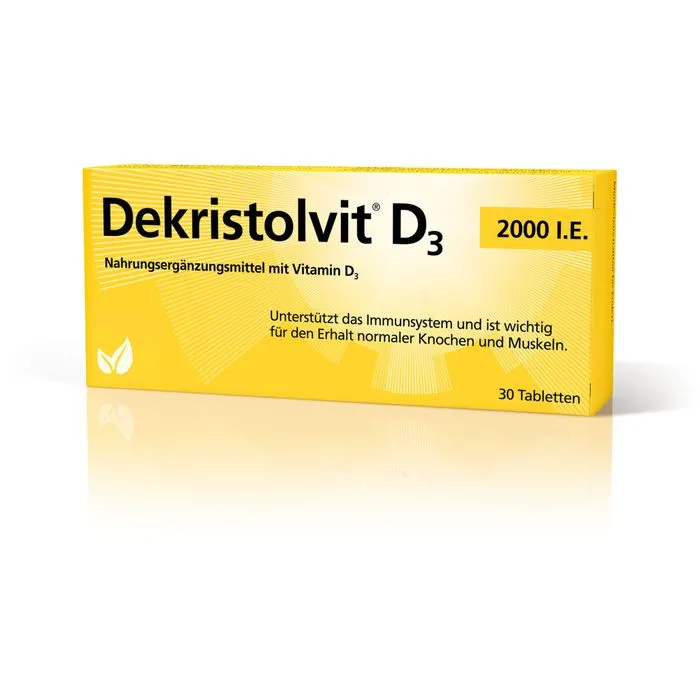 DEKRISTOLVIT D3 2000 I.E. Tabletten 30 Stück