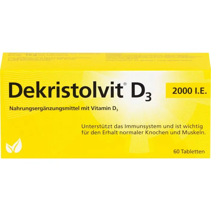 DEKRISTOLVIT D3 2000 I.E. Tabletten 60 Stück
