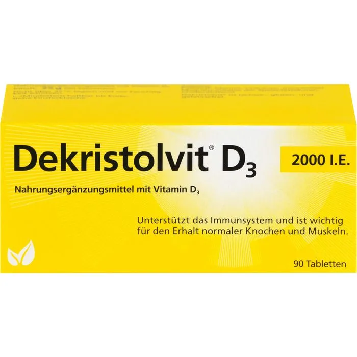 DEKRISTOLVIT D3 2000 I.E. Tabletten 90 Stück