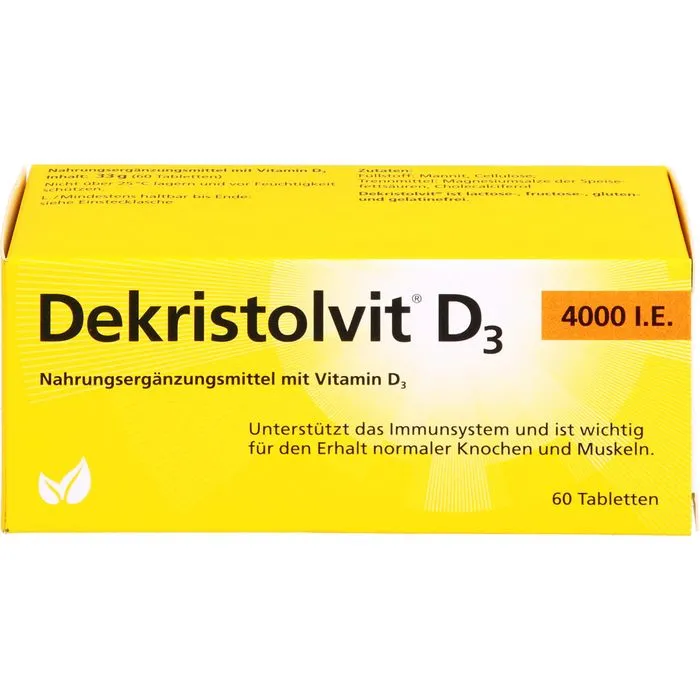 DEKRISTOLVIT D3 4000 I.E. Tabletten 60 Stück
