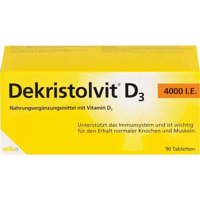 DEKRISTOLVIT D3 4000 I.E. Tabletten 90 Stück