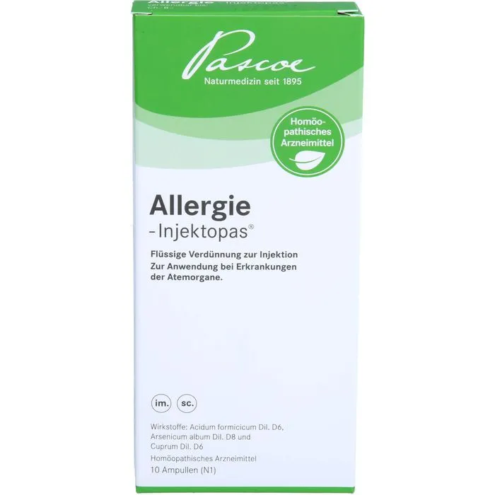 ALLERGIE-INJEKTOPAS Injektionslösung Ampullen 10X2 ml