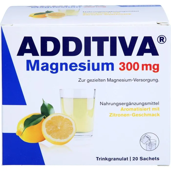 ADDITIVA Magnesium 300 mg N Sachets 20 Stück