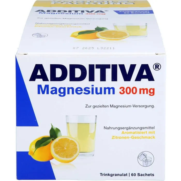 ADDITIVA Magnesium 300 mg N Sachets 60 Stück