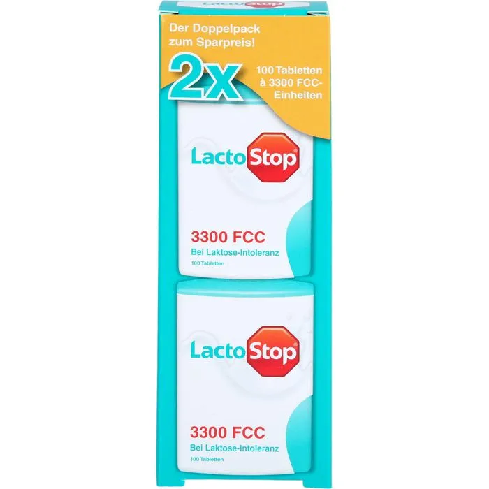 LACTOSTOP 3.300 FCC Tabletten Klickspender Dop.Pa. 200 Stück