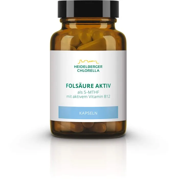 FOLSÄURE AKTIV plus Vitamin B12 aktiv Kapseln 60 Stück