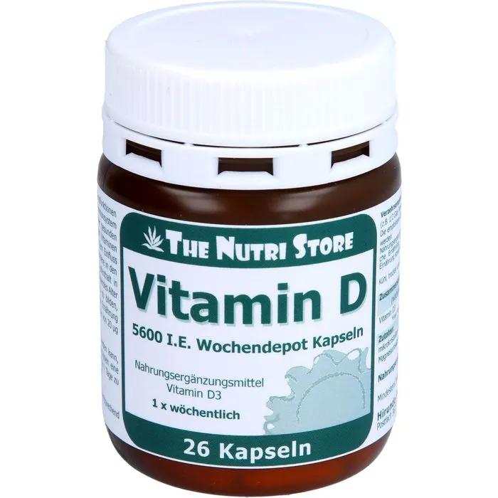 VITAMIN D 5600 I.E. Wochendepot Kapseln 26 Stück
