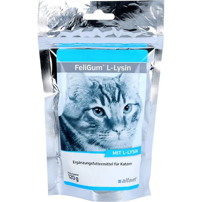FELIGUM L-Lysin Kaudrops f.Katzen 120 g