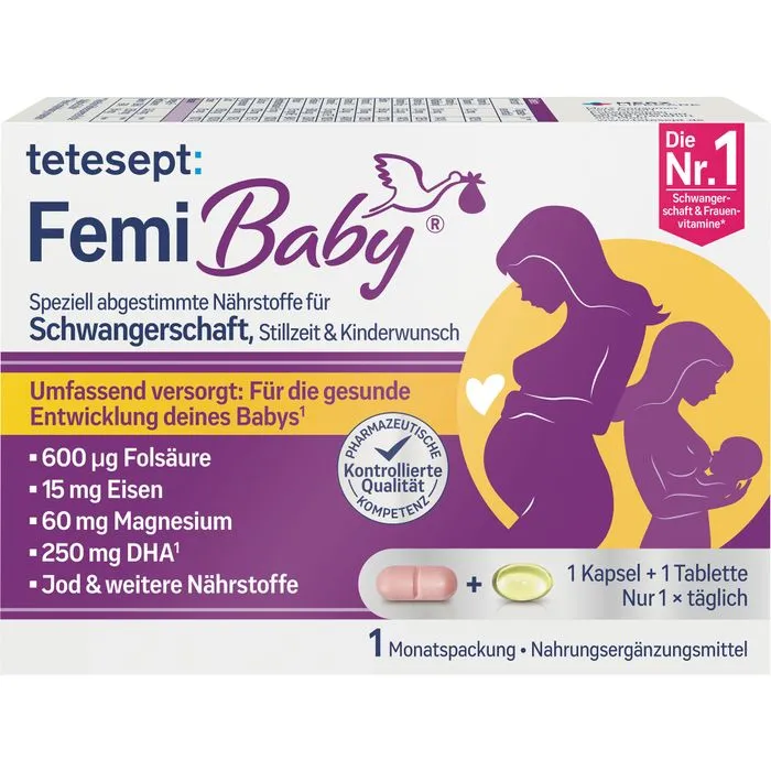 TETESEPT Femi Baby Filmtabletten+Weichkapseln 60 Stück