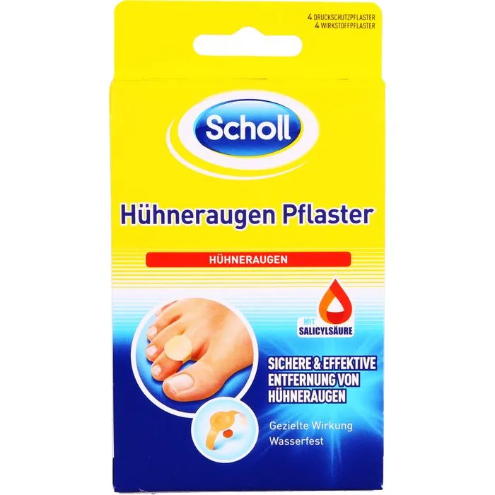 SCHOLL Hühneraugen Pflaster 4 St