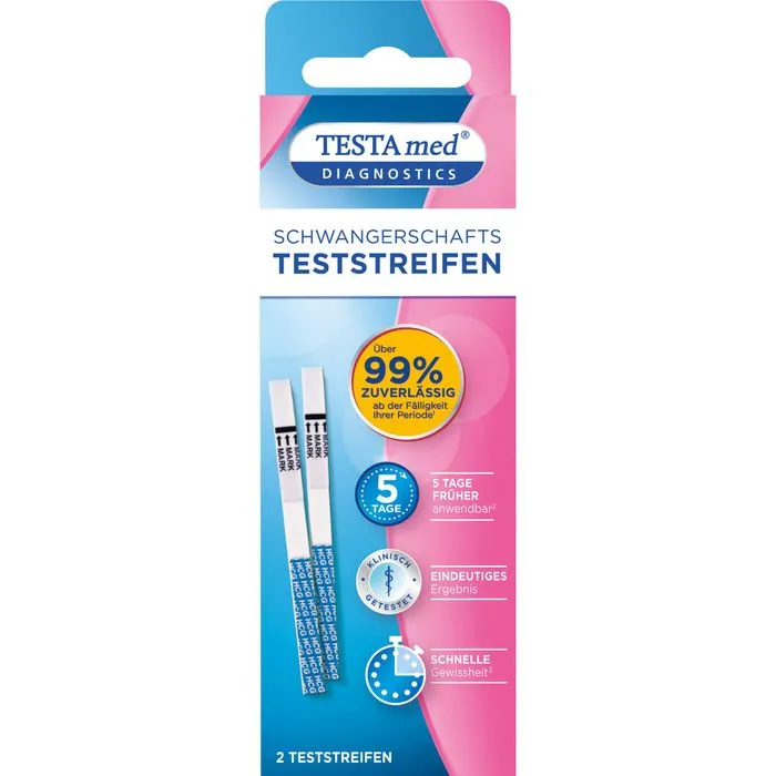 TESTAMED Schwangerschaftstest 2er 1 P