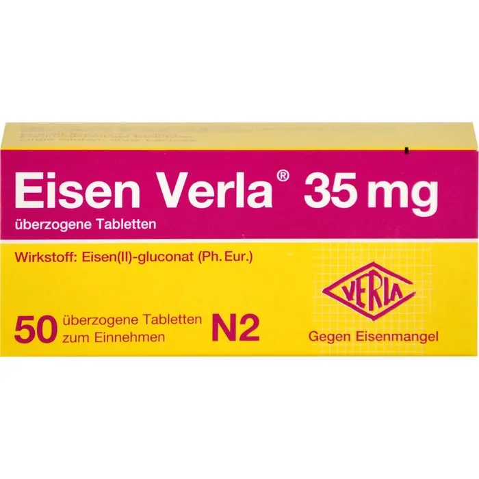 EISEN VERLA 35 mg überzogene Tabletten 50 St