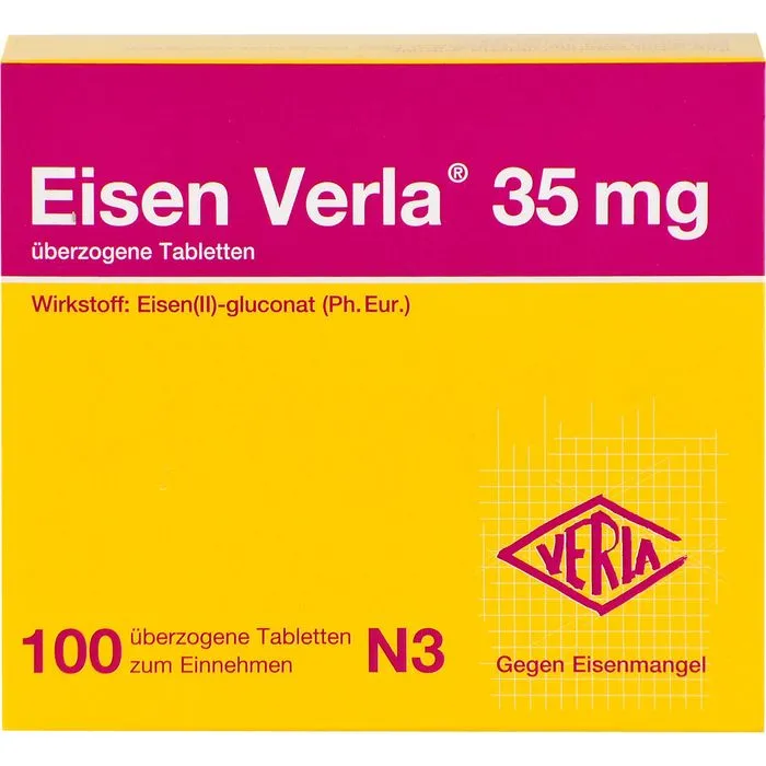 EISEN VERLA 35 mg überzogene Tabletten 100 St