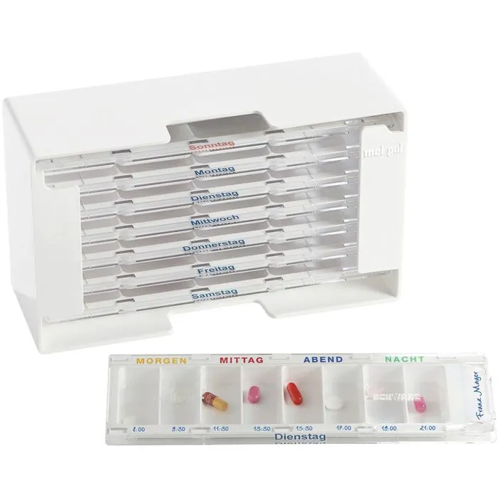 MELIPUL Mehrweg-Medikamenten-Dosierer XL-8 1 St