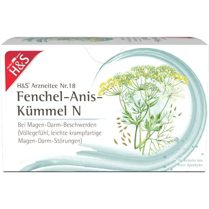 H&S Fenchel-Anis-Kümmel N Filterbeutel 20X2.0 g