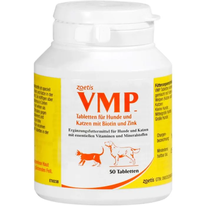 VMP Tabletten Ergänzungsfuttermittel f.Hund/Katze 50 St
