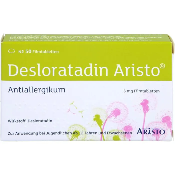 DESLORATADIN Aristo 5 mg Filmtabletten 50 St