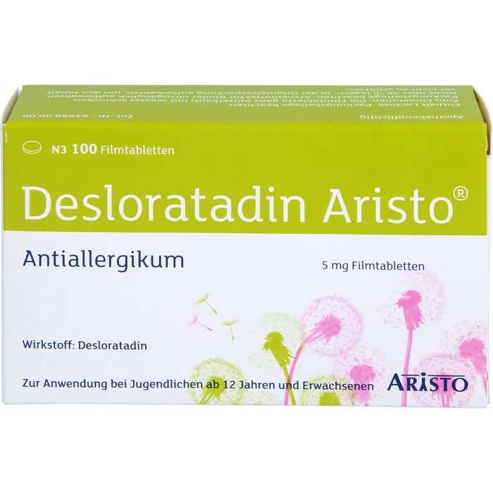 DESLORATADIN Aristo 5 mg Filmtabletten 100 St