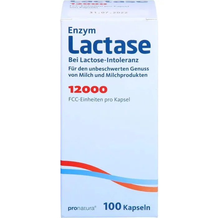 LACTASE 12.000 FCC Kapseln 100 Stück